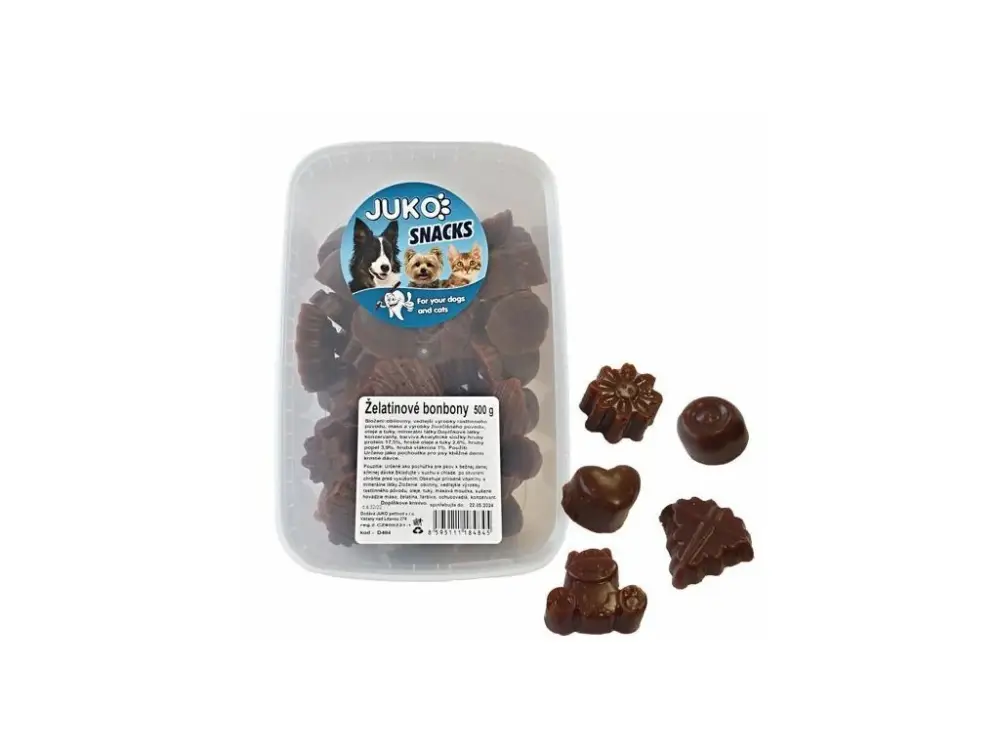 Pouze Dnes Želatinové bonbony JUKO Snacks 500 g