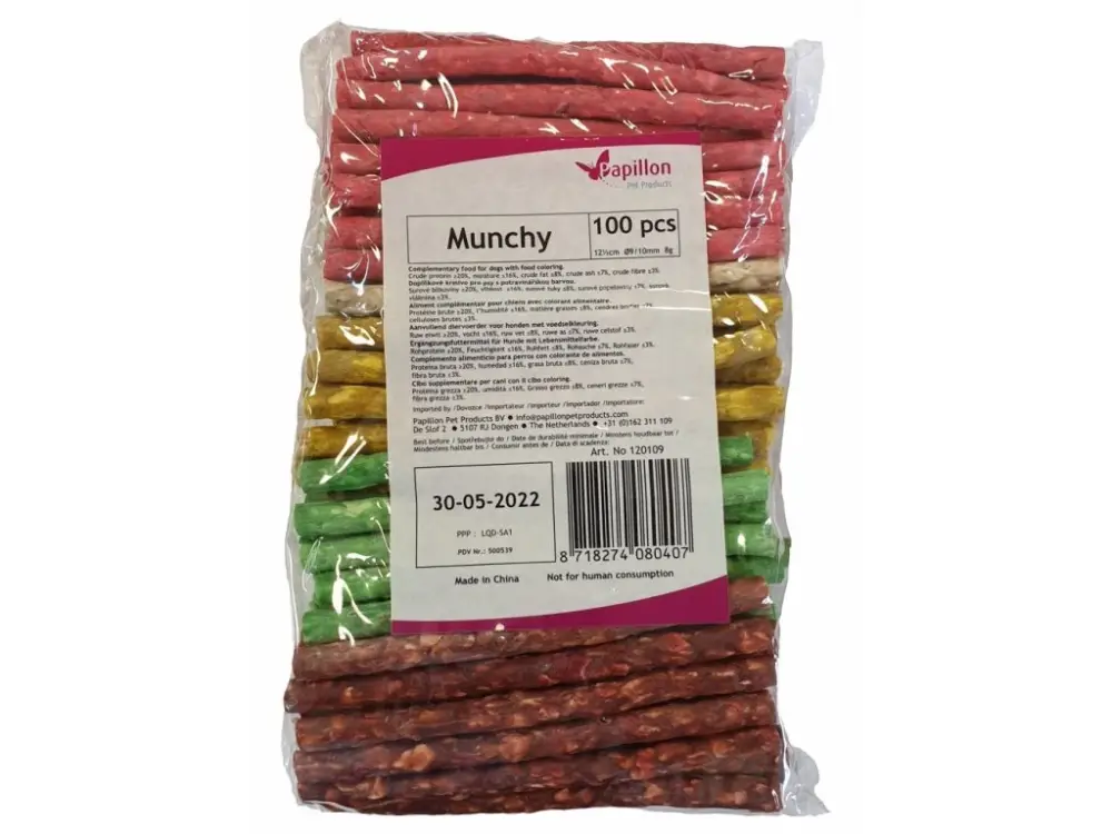 Tyčinka mix Munchy 12,5 cm, 9 - 10 mm (100 ks) Vysoce Kvalitní