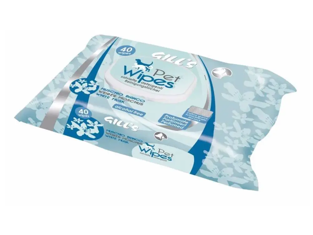 Kup Teď GILL´S Vlhčené ubrousky White Musk (40 ks)