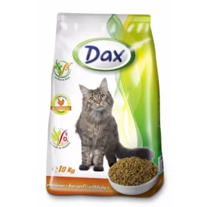 Dax Cat granule drůbeží se zeleninou 10 kg Oblíbený