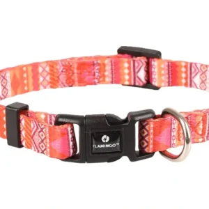 Vysoce Kvalitní Flamingo Obojek pro psy nylon SYB 20-35cmx10mm