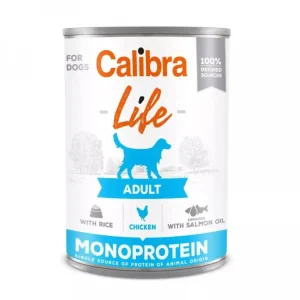 Značkový Calibra Dog Life  konz.Adult Chicken with rice 400g