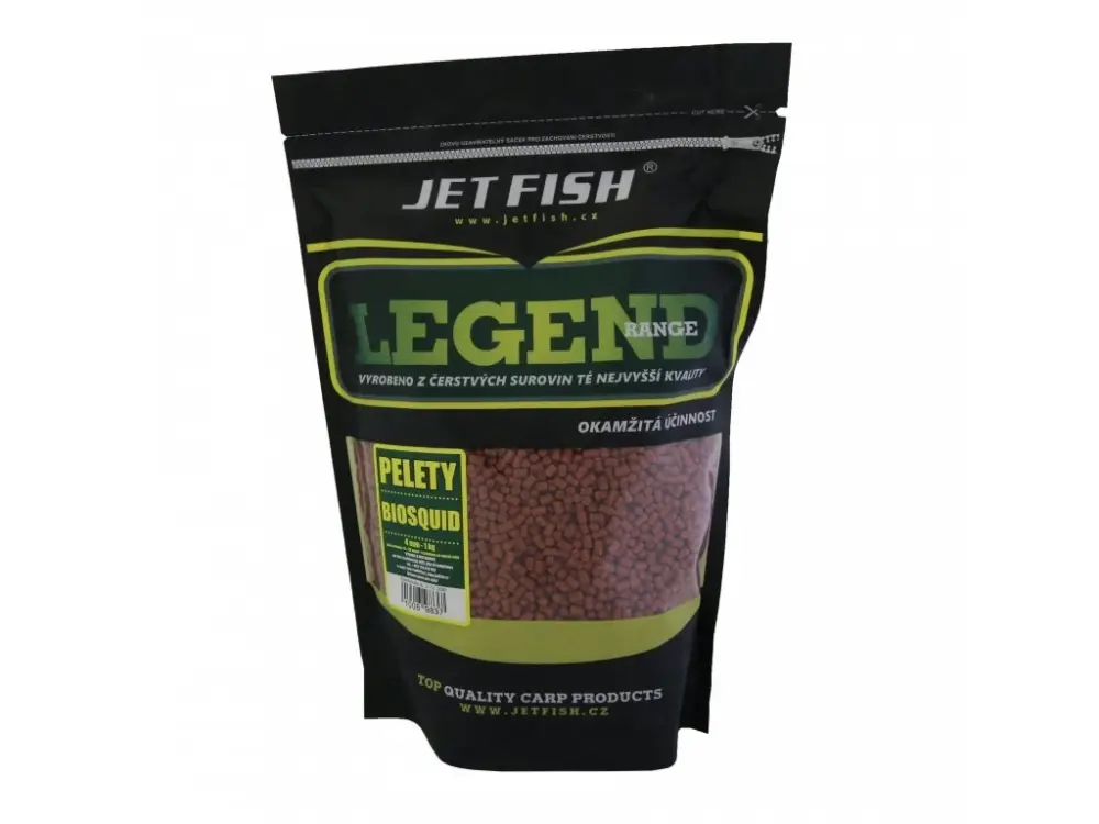 Tovární Cena Jet Fish Legend Range Pelety BIOSQUID 4mm 1kg
