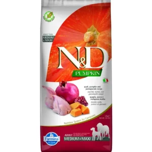 Tovární Cena N&D Pumpkin DOG Adult M/L Quail & Pomegranate 12kg