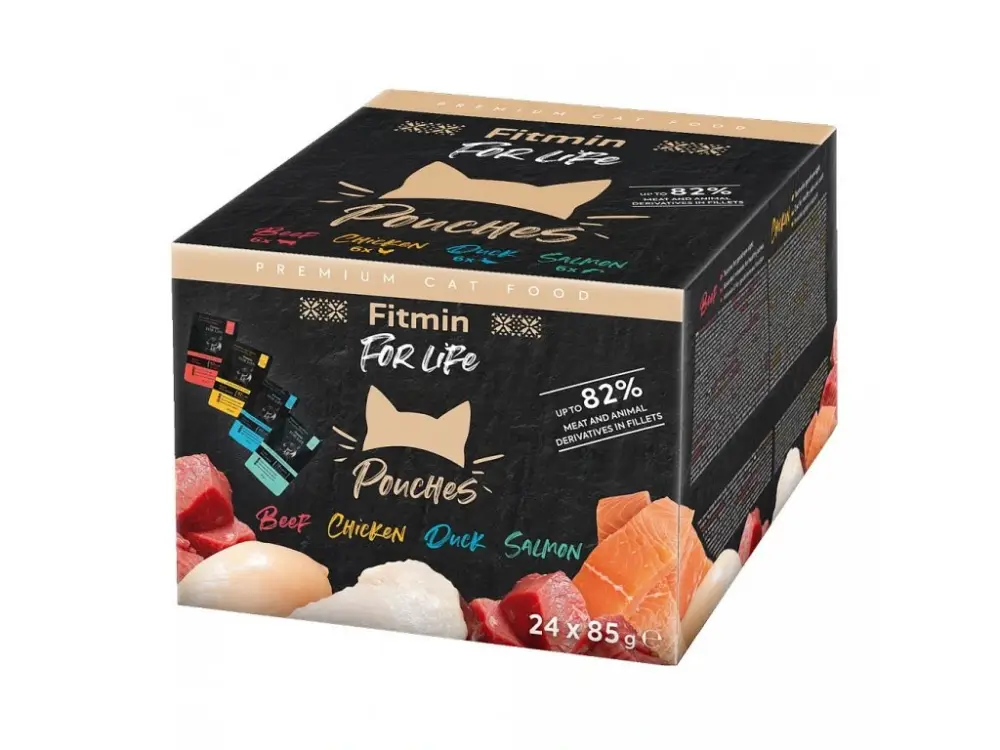 Akční Nabídka Fitmin For Life cat pouch multipack 24 x 85g