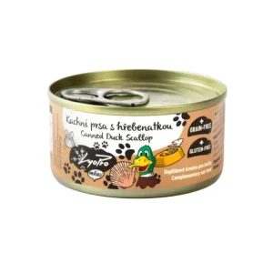 Lyopro Cat konz. Kachní prsa s hřebenatkou 85g Omezená Nabídka