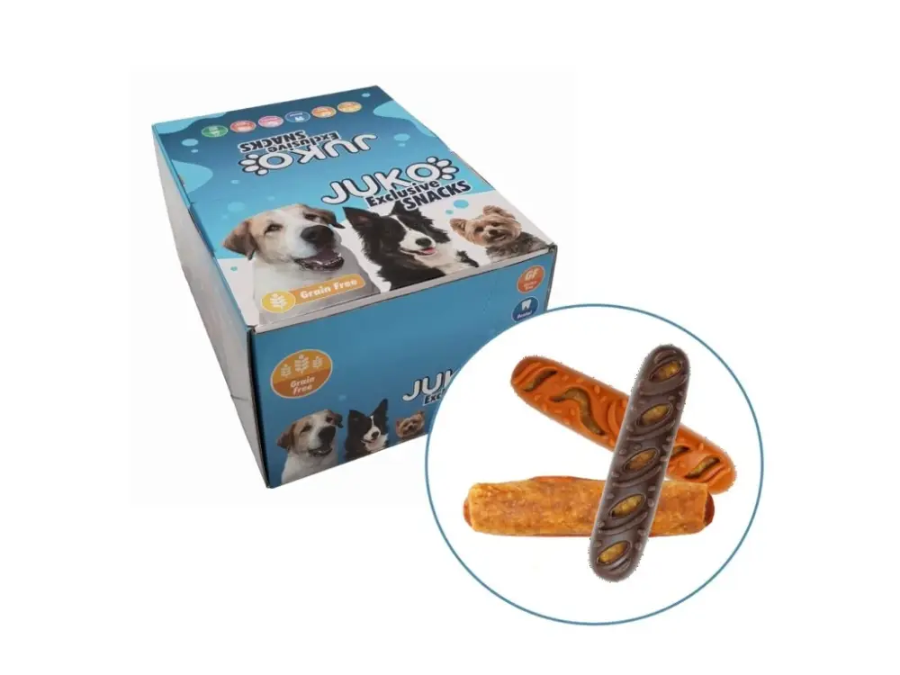 Časově Omezené Bageta plněná masem JUKO Snacks 1,4 kg (cca 32 ks)