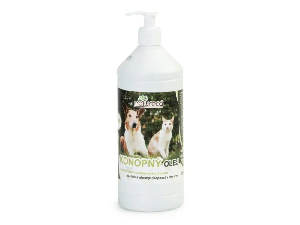 Zlevněný NATURECA Konopný olej Natureca pure 1L