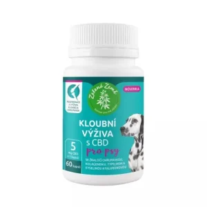 CBD kloubní výživa pro psy 60cps Zlevněný