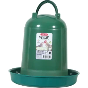 Koupit Online Žlab pitný pro drůbež 3l recykl.plast zelená Zolux