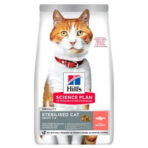 Hill's Fel. SP Adult Sterilised Cat Salmon 3kg Poslední Šance