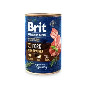 Brit Premium Dog by Nature konz Pork&Trachea 400g Poslední Šance