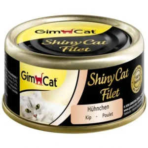 GimCat ShinyCat konz. filet v kuřecím vývaru 70g Akční Cena
