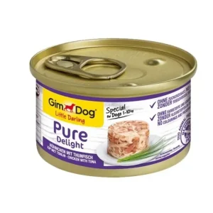 Finální Výprodej GimDog Pure Delight konz. kuře s tuňákem 85g