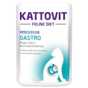 Nejlepší Cena Kattovit Cat Gastro kachna kapsa 85g
