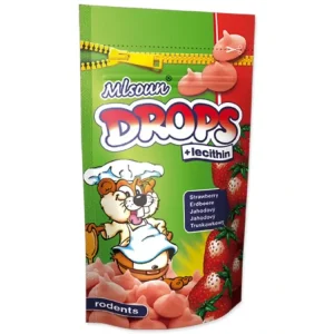 Horká Nabídka Pochoutka hlodavec Mlsoun jahodové dropsy 75g