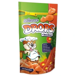 Expresní Doručení Pochoutka hlodavec Mlsoun mrkvové dropsy 75g