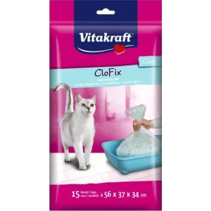 Dokud Zásoby Vydrží Vitakraft náhr.sáčky do Wc pro kočky CloFix 15ks