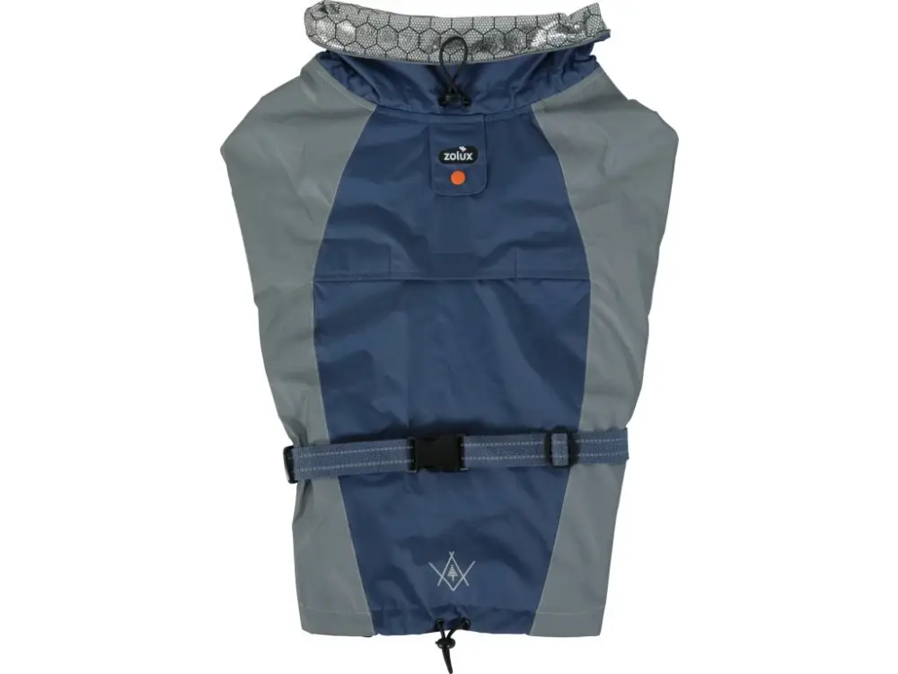 Obleček voděodolný pro psy BIVOUAK modrá 55cm Zolux Pouze Dnes