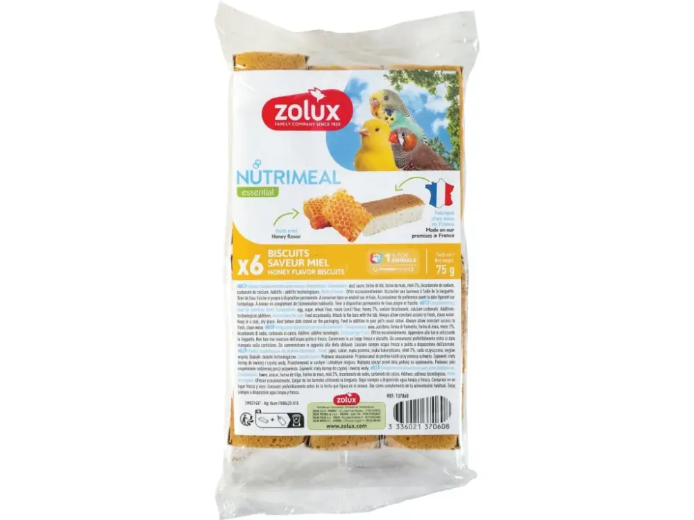 Jen Po Omezenou Doba Pochoutka NUTRIMEAL Cookies exoti med 6ks Zolux