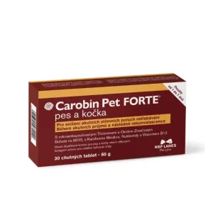 Carobin Pet Forte pro psy a kočky 30tbl Top Prodej