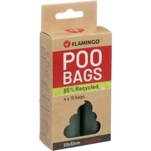 Flamingo Poco Sáčky na exkrementy zelené 4x15ks Akce