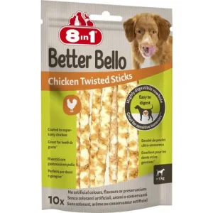 Pochoutka 8in1 Better Bello Chicken Sticks 60g/10ks Originální