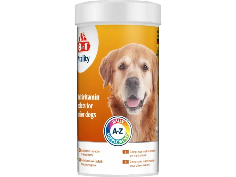 Vitality Multivitamin 8in1 for Senior Dogs 70tbl Cenová Bomba