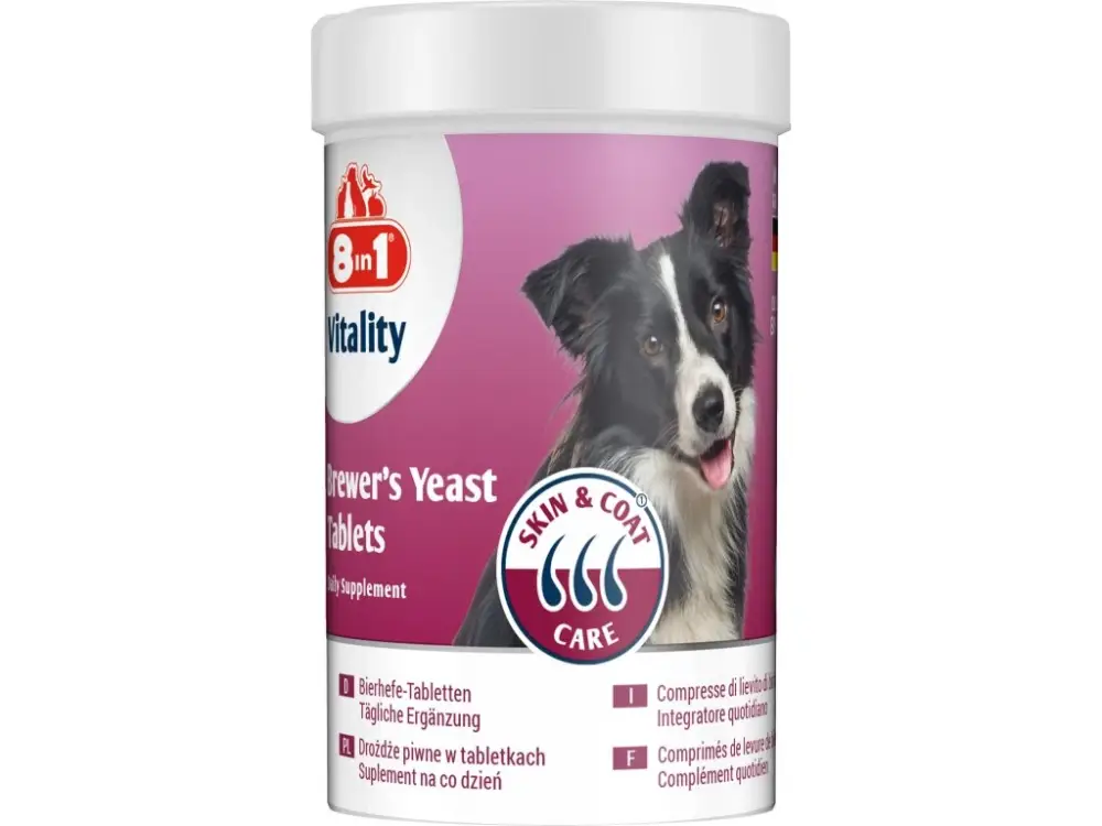 Vitality Brewer's Yeast 8in1 for Dogs 260tbl Objednat Nyní