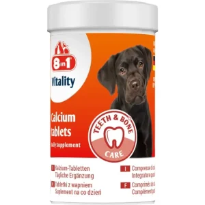 Vitality Calcium 8in1 for All Dogs 155tbl Jen Po Omezenou Doba