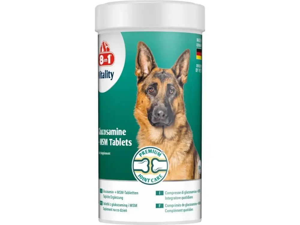 Značkový Vitality Glucosamine+MSM 8in1 for Adult&Senior 55tbl
