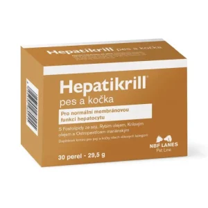 Hepatikrill pro psy a kočky 30cps Finální Výprodej