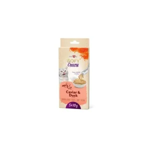 Odeslání Ihned Pochoutka Aiko Cat SOFY Creamy Caviar&Duck 5x10g