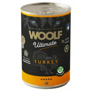 WOOLF Ultimate DogFood konz. Turkey 400g Akční Nabídka