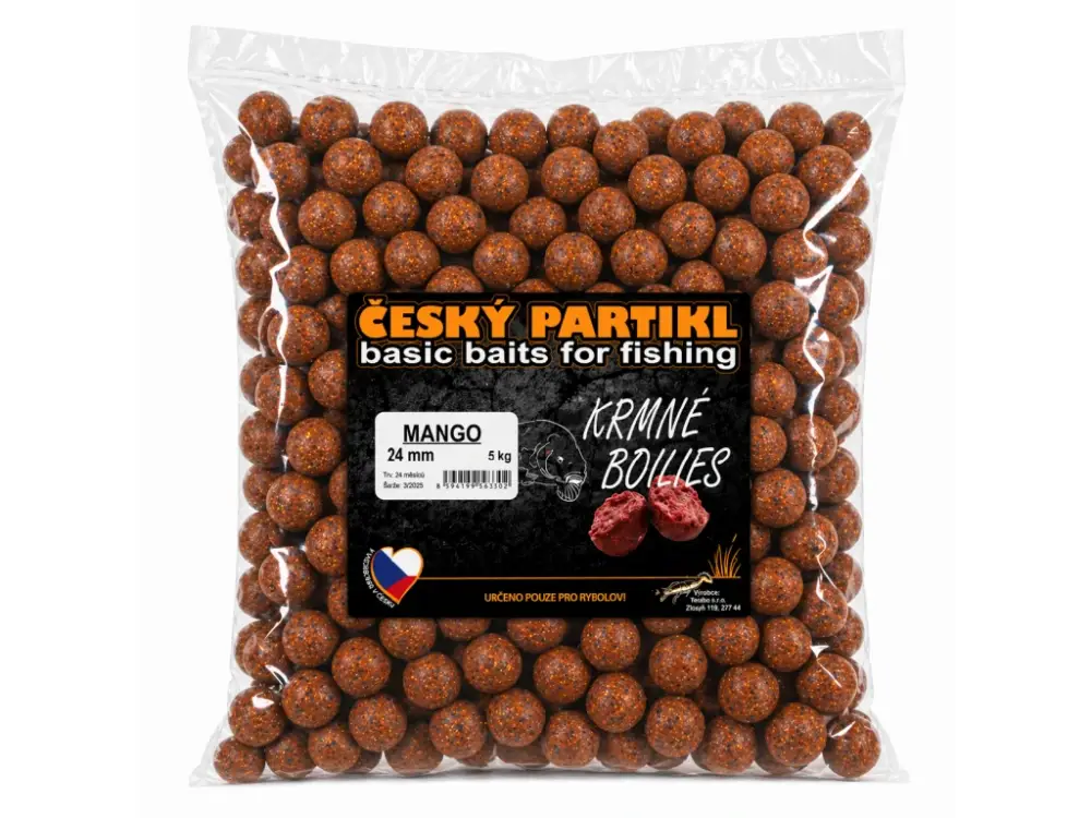 Poslední Šance Český Partikl Boilies krmné Mango Ø 24 5 kg
