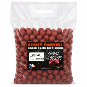 Must-Have Český Partikl Boilies krmné Chilli Ø 24 5 kg
