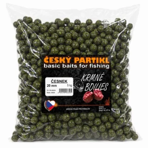Nízká Cena Český Partikl Boilies krmné Česnek Ø 20 5 kg