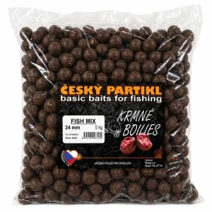 Přímo Od Výrobce Český Partikl Boilies krmné Fish MIX Ø 24 5 kg