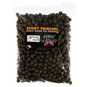 Český Partikl Boilies krmné Řepkové Ø 20 5 kg Sleva