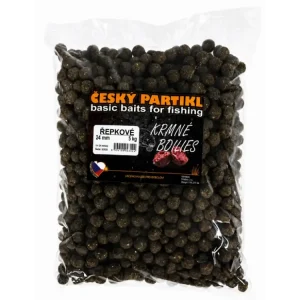 Český Partikl Boilies krmné Řepkové Ø 24 5 kg Nejlepší Volba