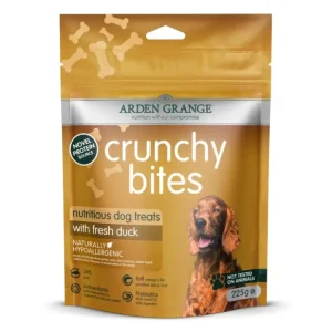 Sezónní Sleva Arden Grange Crunchy Bites with fresh Duck 225g