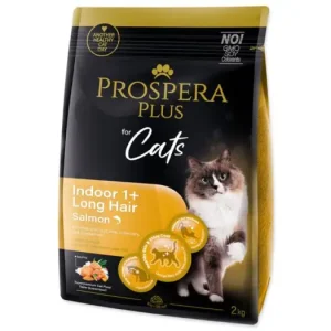 Bezpečná Platba Prospera Plus Indoor 1+ Salmon Long Hair 2kg