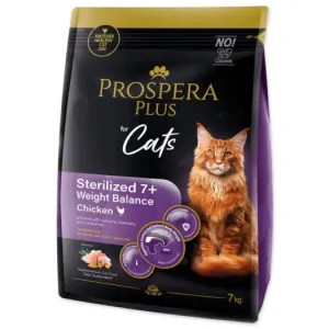 Akční Nabídka Prospera Plus Sterilized 7+ Chicken Weight Balance 7kg