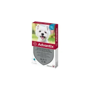 Advantix pro psy spot.on.od 4-10kg 1x1ml Dokud Zásoby Vydrží