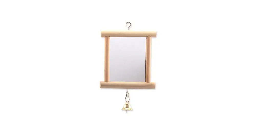 Hračka BIRD JEWEL zrcátko s rolničkou 13 cm 1ks Akce