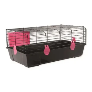 Autentický Klec SMALL ANIMAL Matěj černá s červenou výbavou 1ks