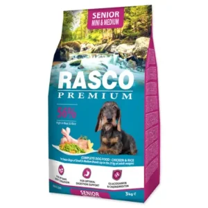 RASCO Premium Senior Small & Medium 3kg Cenově Výhodný