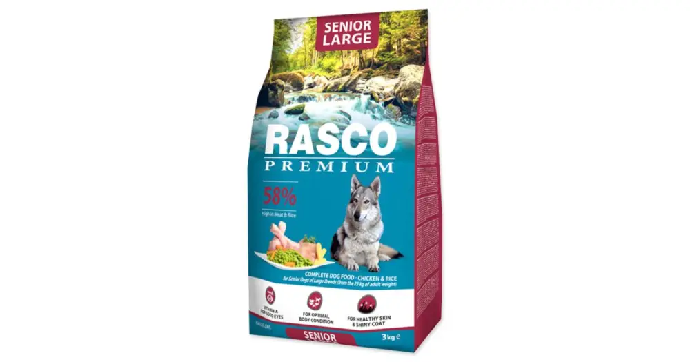Nejprodávanější RASCO Premium Senior Large 3kg
