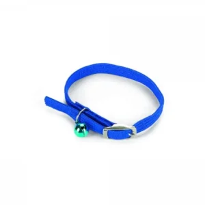Beeztees Obojek pro kočky nylonový modrý 6-29cm x 10mm Dokud Zásoby Vydrží