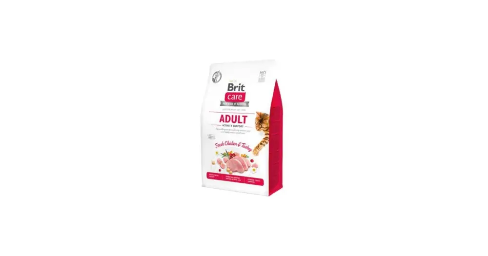 Brit Care Cat GF Adult Activity Support, 0,4kg Akční Nabídka